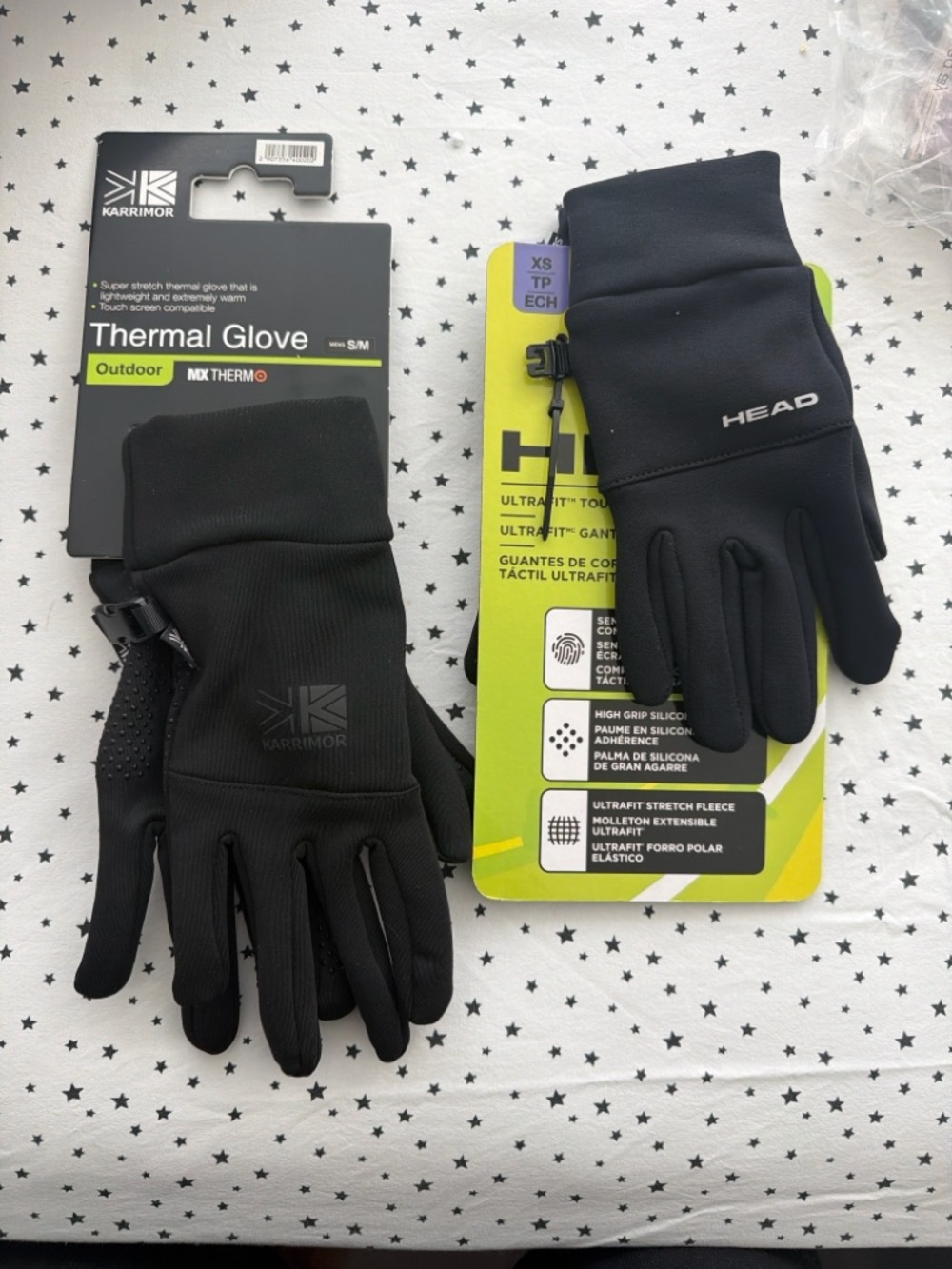 Head Men's Black Thermal Gloves